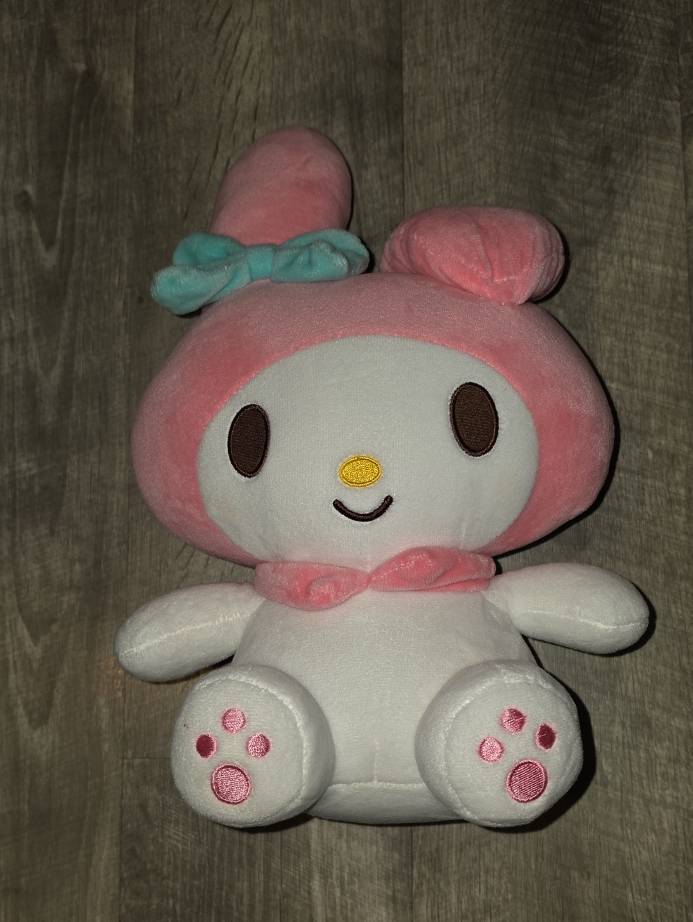 Sanrio My Melody Pink, White & Mint Bow Plush